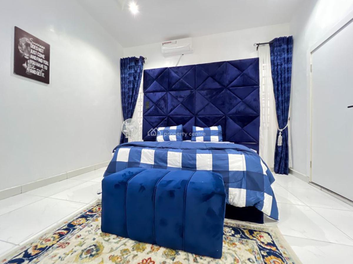 Brand New 4 Bedroom Self Compound, Palm Estate, Ajah, Lekki, Lagos, Flat / Apartment Short Let