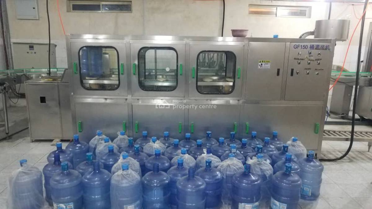 Bottle Water Factory Sitting on 671sqm2 Facing Major Road, Badore, Ajah, Lagos, Factory for Sale