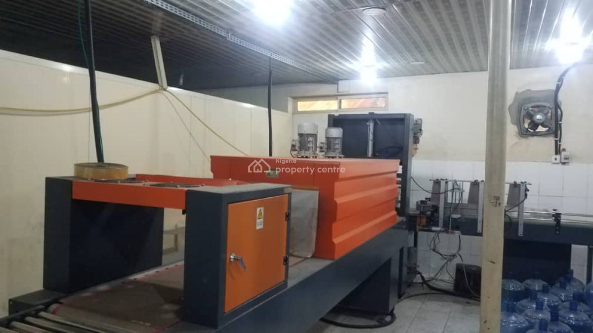 Bottle Water Factory Sitting on 671sqm2 Facing Major Road, Badore, Ajah, Lagos, Factory for Sale