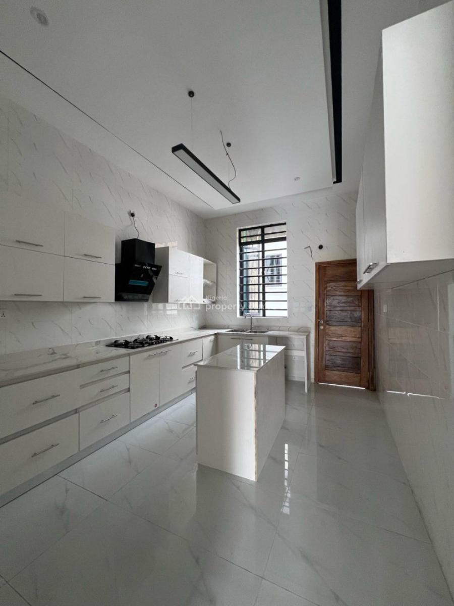 Luxury Built 4 Bedroom Semi Detached Duplex with Bq, Chevron, Lekki, Lagos, Semi-detached Duplex for Rent