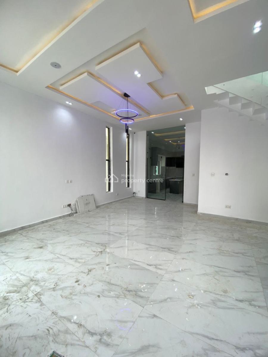 a Charming 4 Bedroom Fully  Detached Duplex with Bq, Chevron, Lekki, Lagos, Detached Duplex for Sale