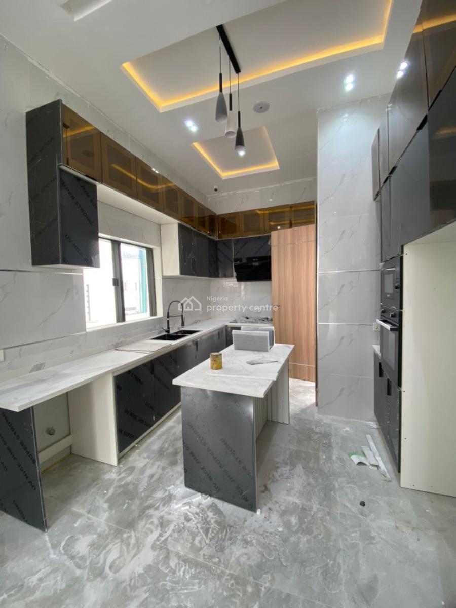 a Charming 4 Bedroom Fully  Detached Duplex with Bq, Chevron, Lekki, Lagos, Detached Duplex for Sale