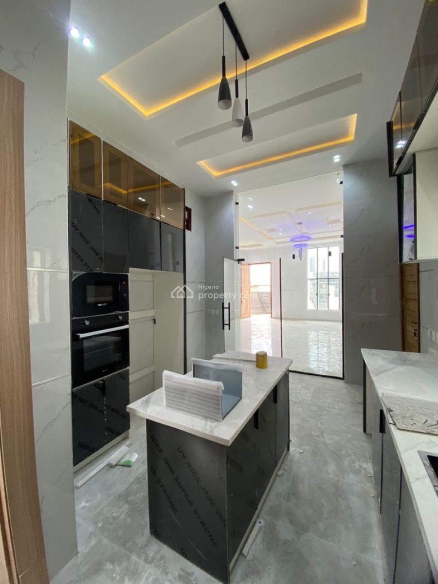 a Charming 4 Bedroom Fully  Detached Duplex with Bq, Chevron, Lekki, Lagos, Detached Duplex for Sale