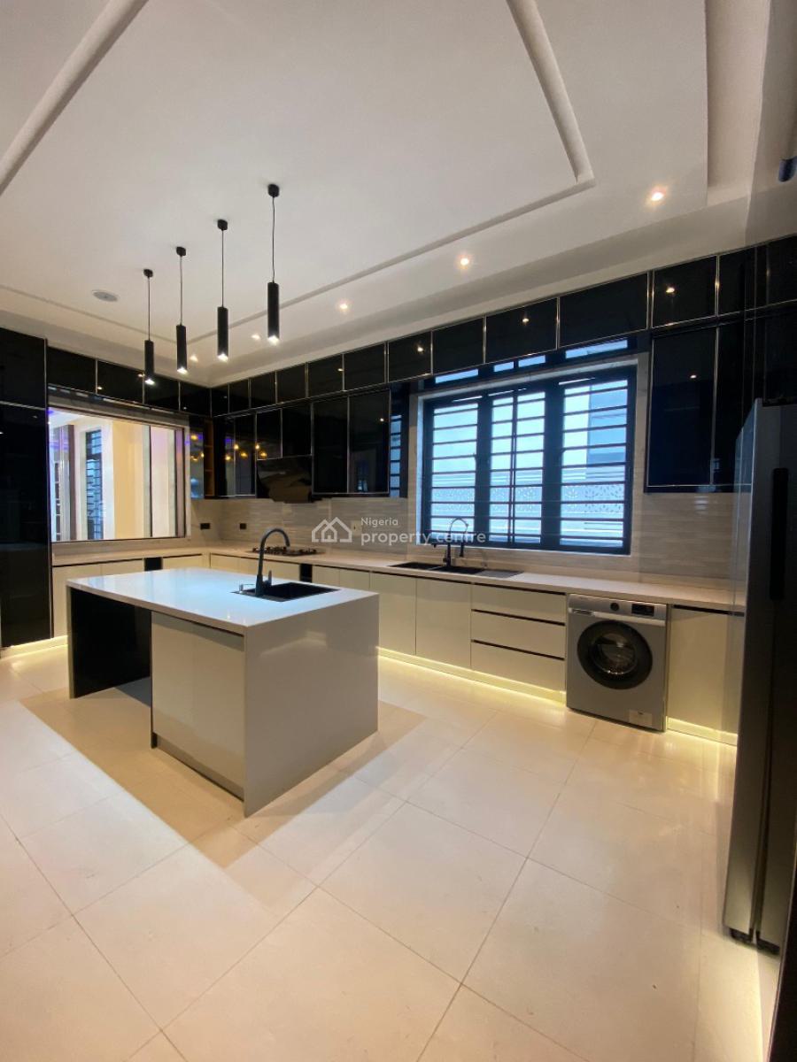5 Bedroom Fully Detached Duplex with Bq and Pool, Megamound, Lekki, Lagos, Detached Duplex for Sale