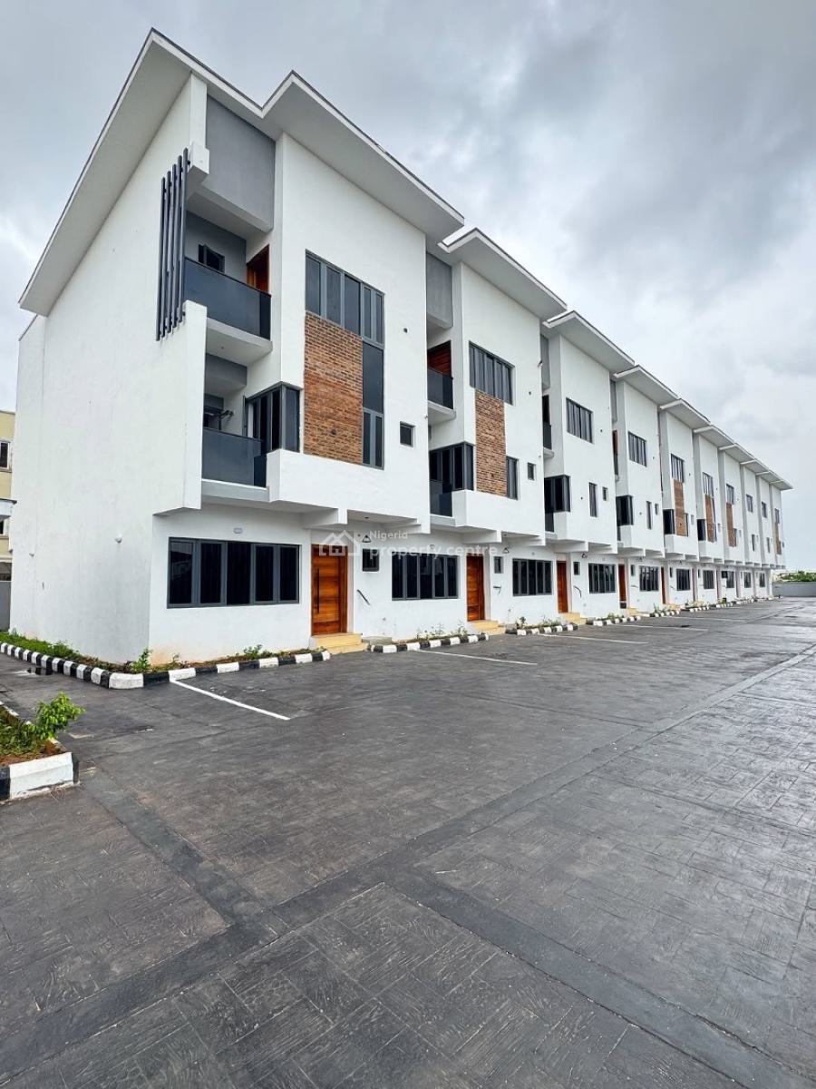 Lovely 4 Bedroom Terrace Duplex with Swimming Pool, Lekki Phase 1, Lekki, Lagos, Terraced Duplex for Rent