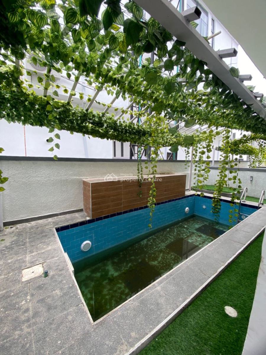 5 Bedroom Fully Detached Duplex with Swimming Pool , and Bq, Chevron, Lekki, Lagos, Detached Duplex for Sale