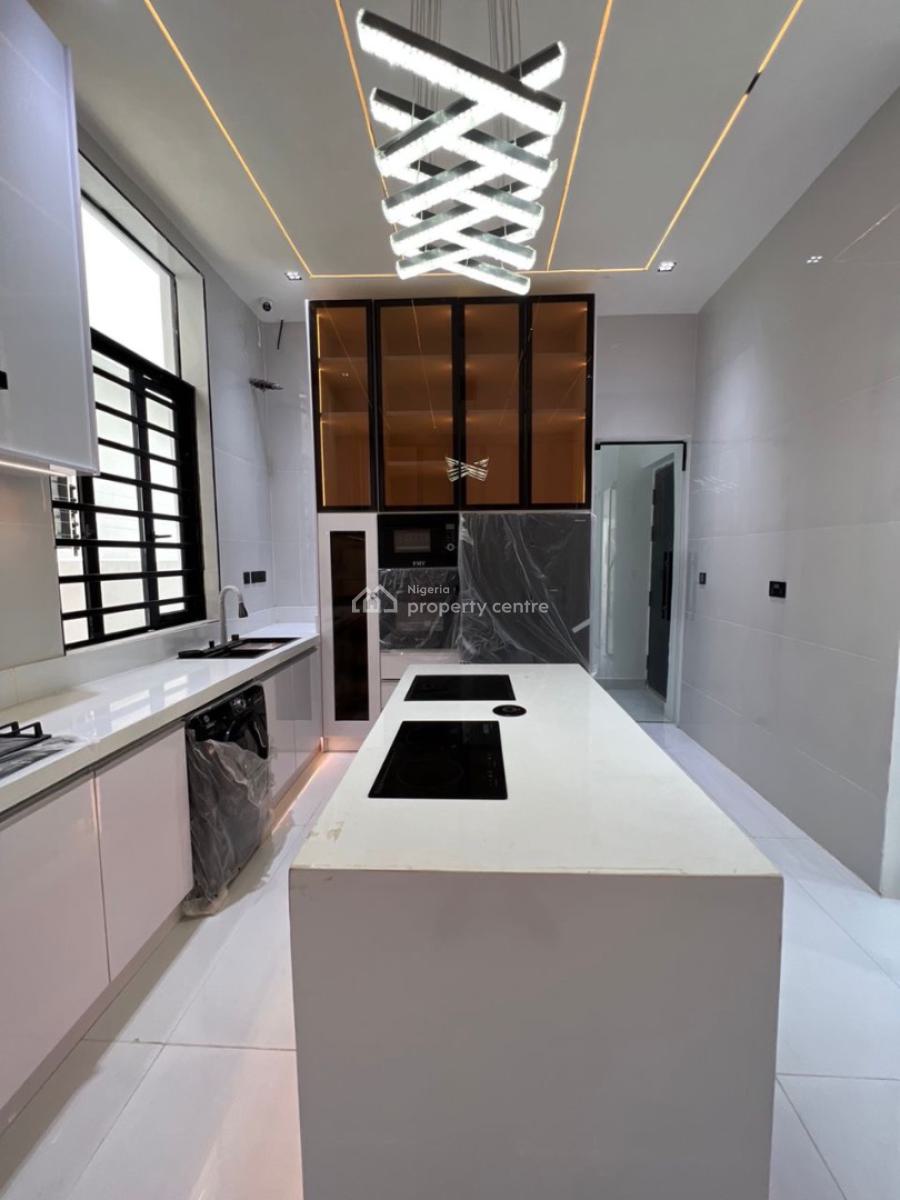 5 Bedroom Fully Detached Duplex with Swimming Pool, and Bq, Chevron, Lekki, Lagos, Detached Duplex for Sale