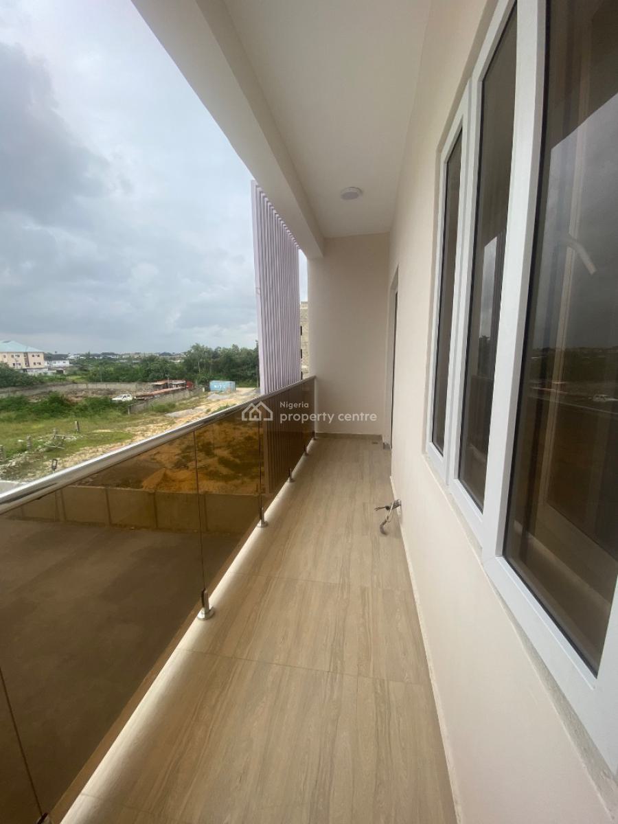Newly Built 2 Bedroom Maisonette with Top Roof Lounge, Off Mobil Road By Lekki Scheme 2, Ajah, Lagos, Flat / Apartment for Rent
