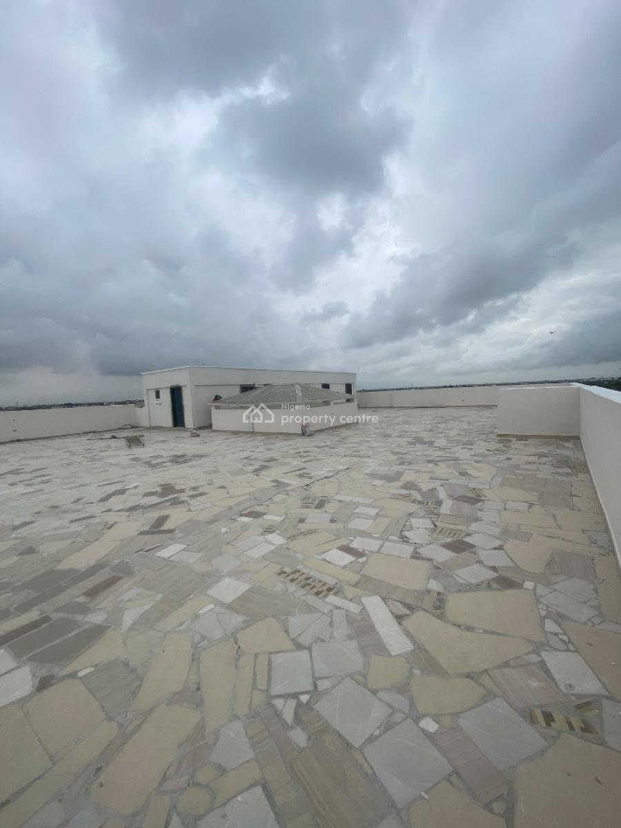 Newly Built 2 Bedroom Maisonette with Top Roof Lounge, Off Mobil Road By Lekki Scheme 2, Ajah, Lagos, Flat / Apartment for Rent