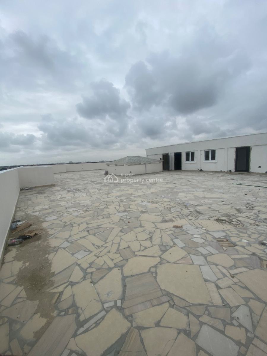 Newly Built 2 Bedroom Maisonette with Top Roof Lounge, Off Mobil Road By Lekki Scheme 2, Ajah, Lagos, Flat / Apartment for Rent