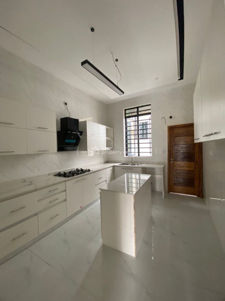 Contemporary 4 Bedroom Semi-detached Duplex with Bq, Chevron, Lekki, Lagos, Semi-detached Duplex for Sale