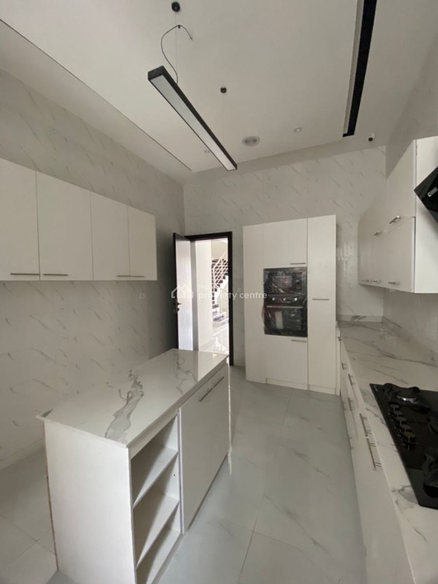 Contemporary 4 Bedroom Semi-detached Duplex with Bq, Chevron, Lekki, Lagos, Semi-detached Duplex for Sale