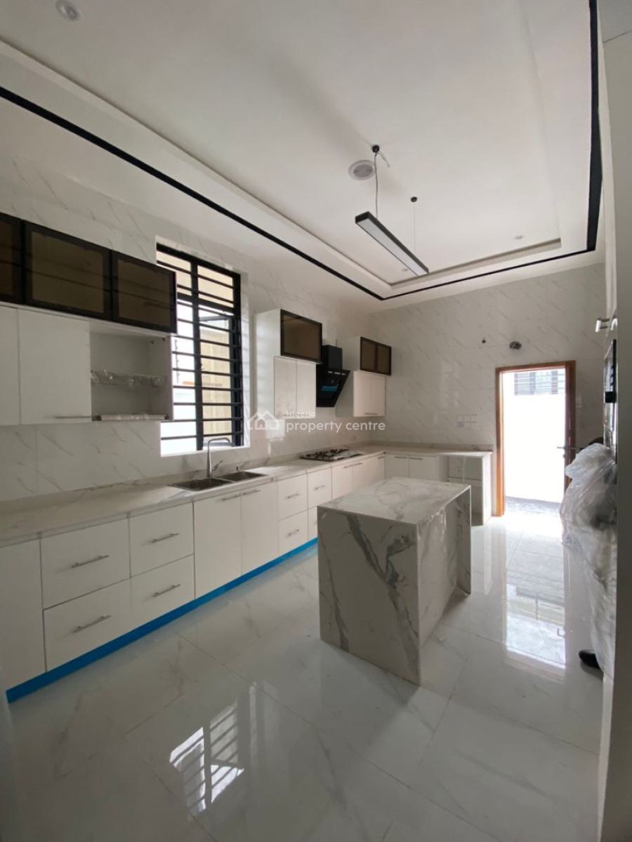Contemporary 4 Bedroom Fully Detached Duplex with Bq, Chevron, Lekki, Lagos, Detached Duplex for Sale