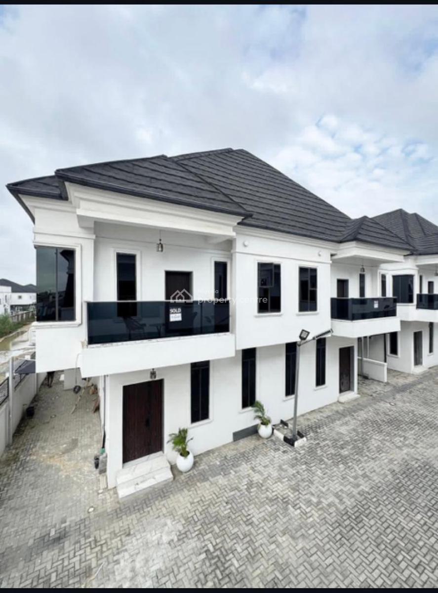 Four Bedrooms Semi Detached Duplex with Bq, Orchid Road, Lekki, Lagos, Semi-detached Duplex for Sale