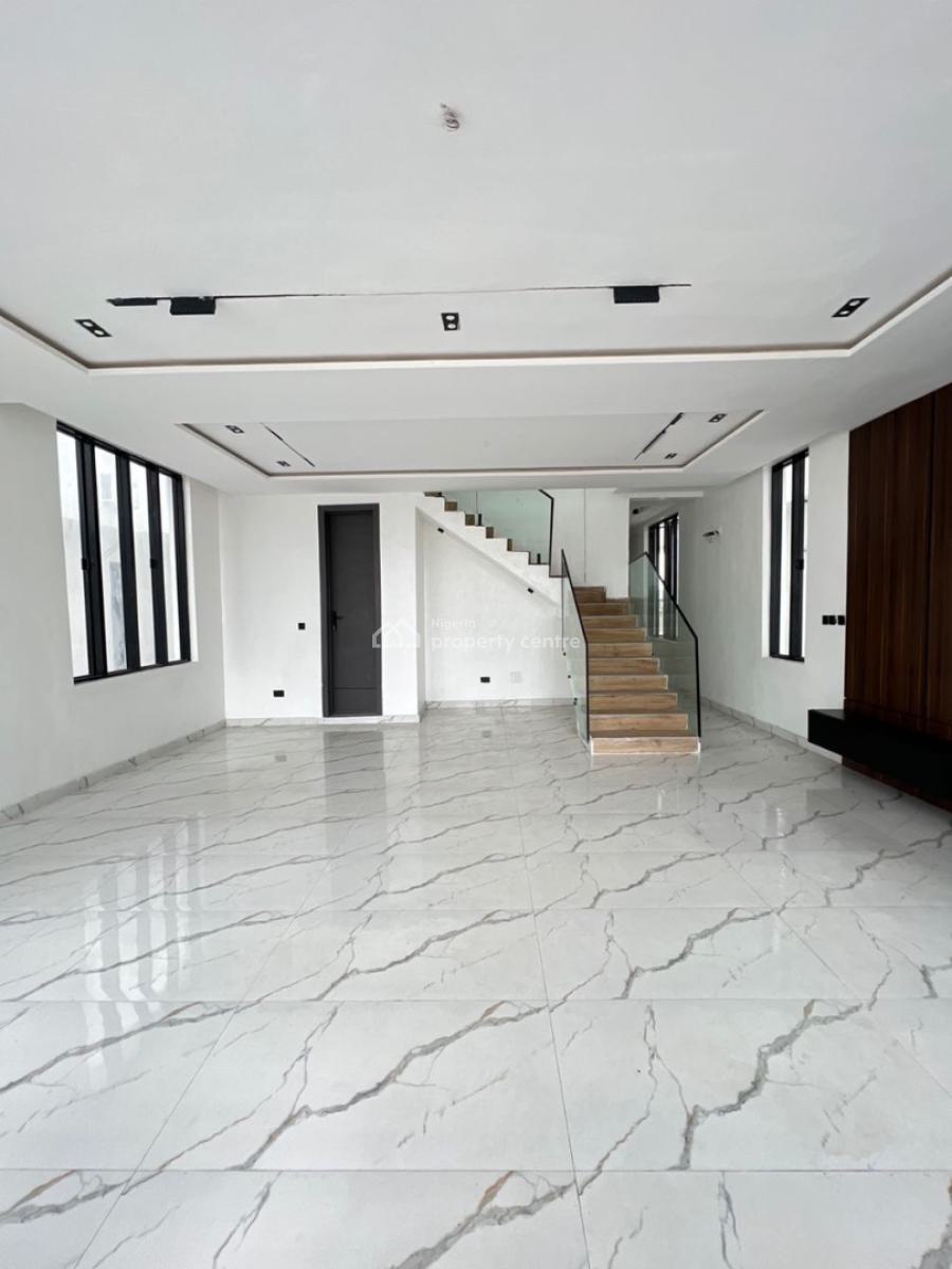 5 Bedroom Fully Detached Duplex with Swimming Pool , and Bq, Chevron, Lekki, Lagos, Detached Duplex for Sale