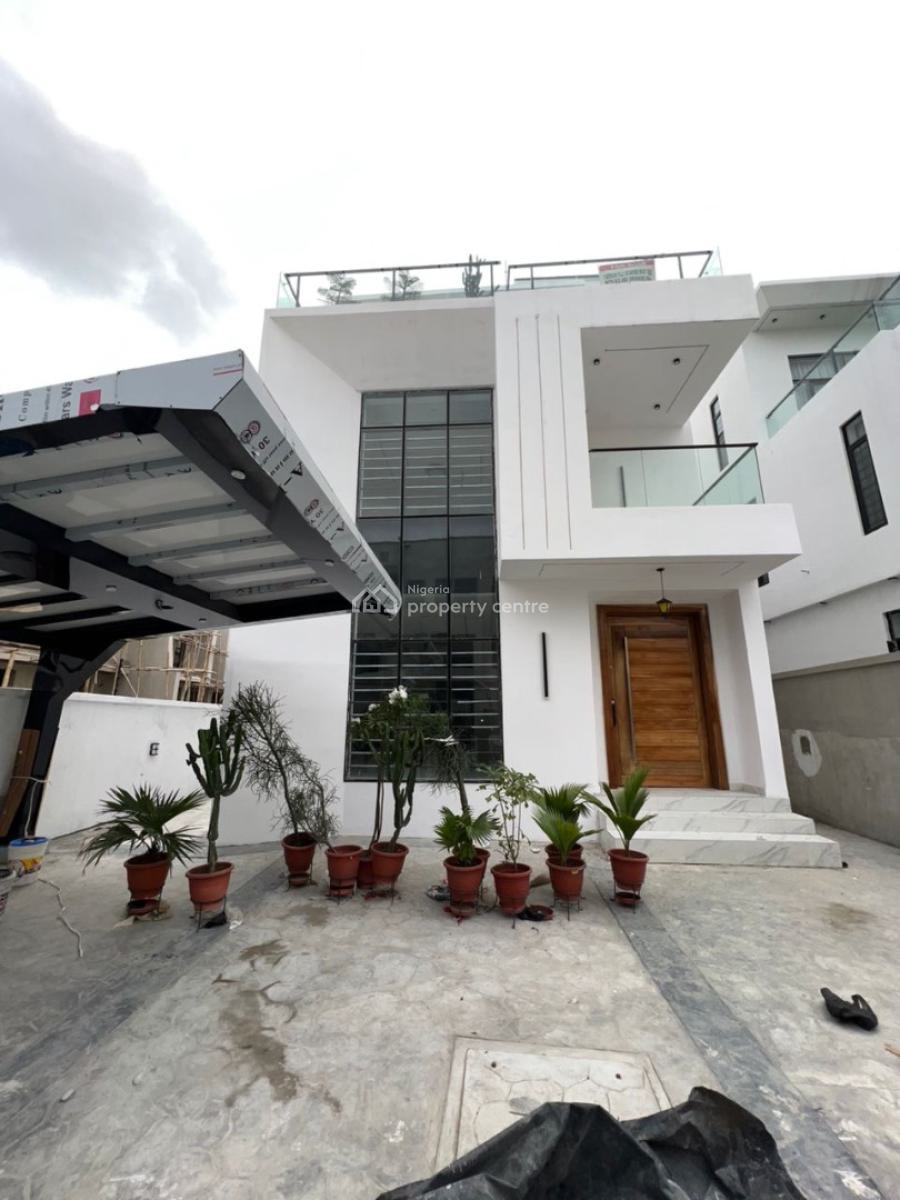 5 Bedroom Fully Detached Duplex with Swimming Pool , Cinema and Bq, Chevron, Lekki, Lagos, Detached Duplex for Sale