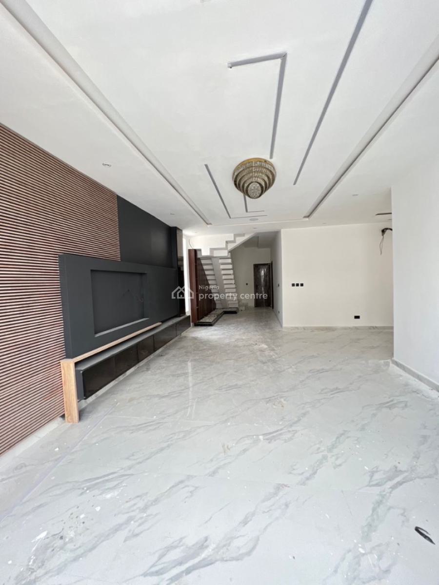5 Bedroom Fully Detached Duplex with Swimming Pool , Cinema and Bq, Chevron, Lekki, Lagos, Detached Duplex for Sale