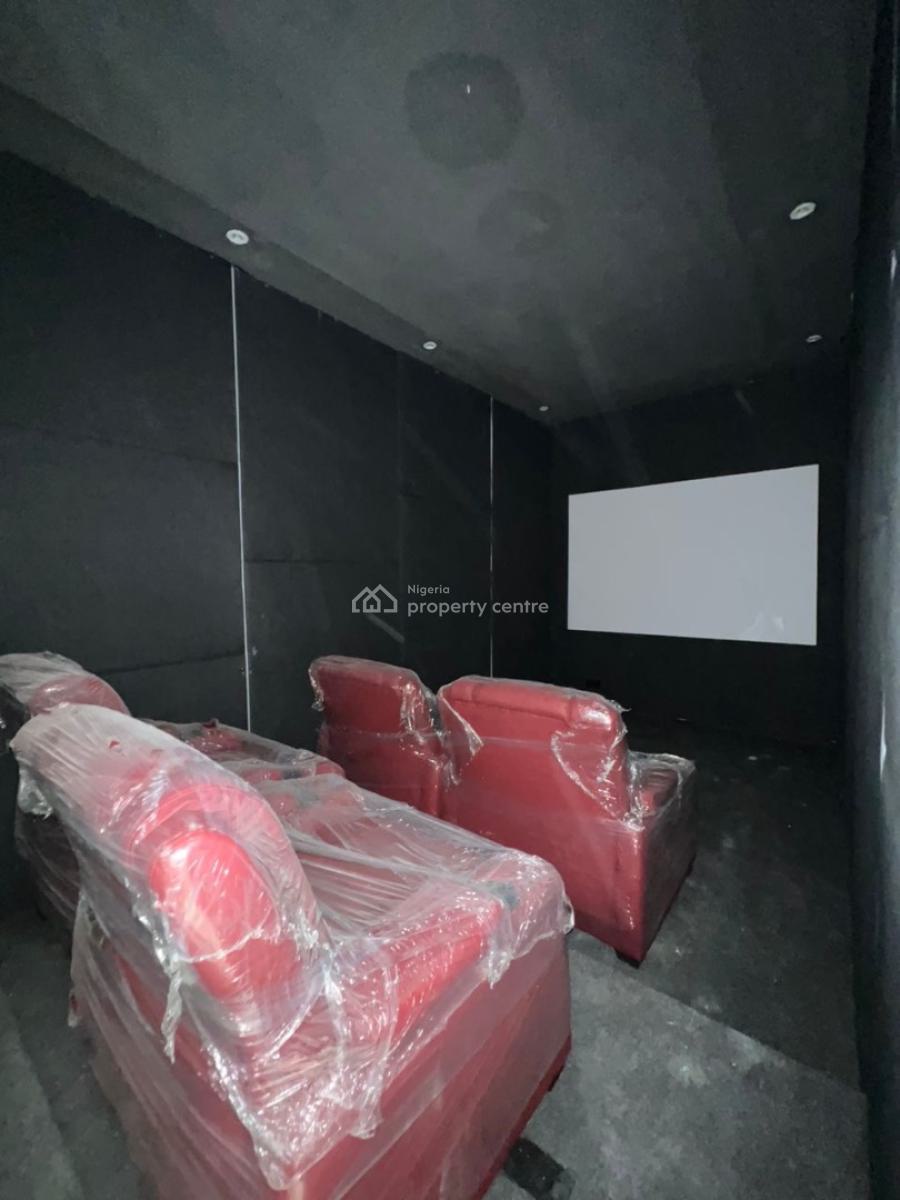 5 Bedroom Fully Detached Duplex with Swimming Pool , Cinema and Bq, Chevron, Lekki, Lagos, Detached Duplex for Sale