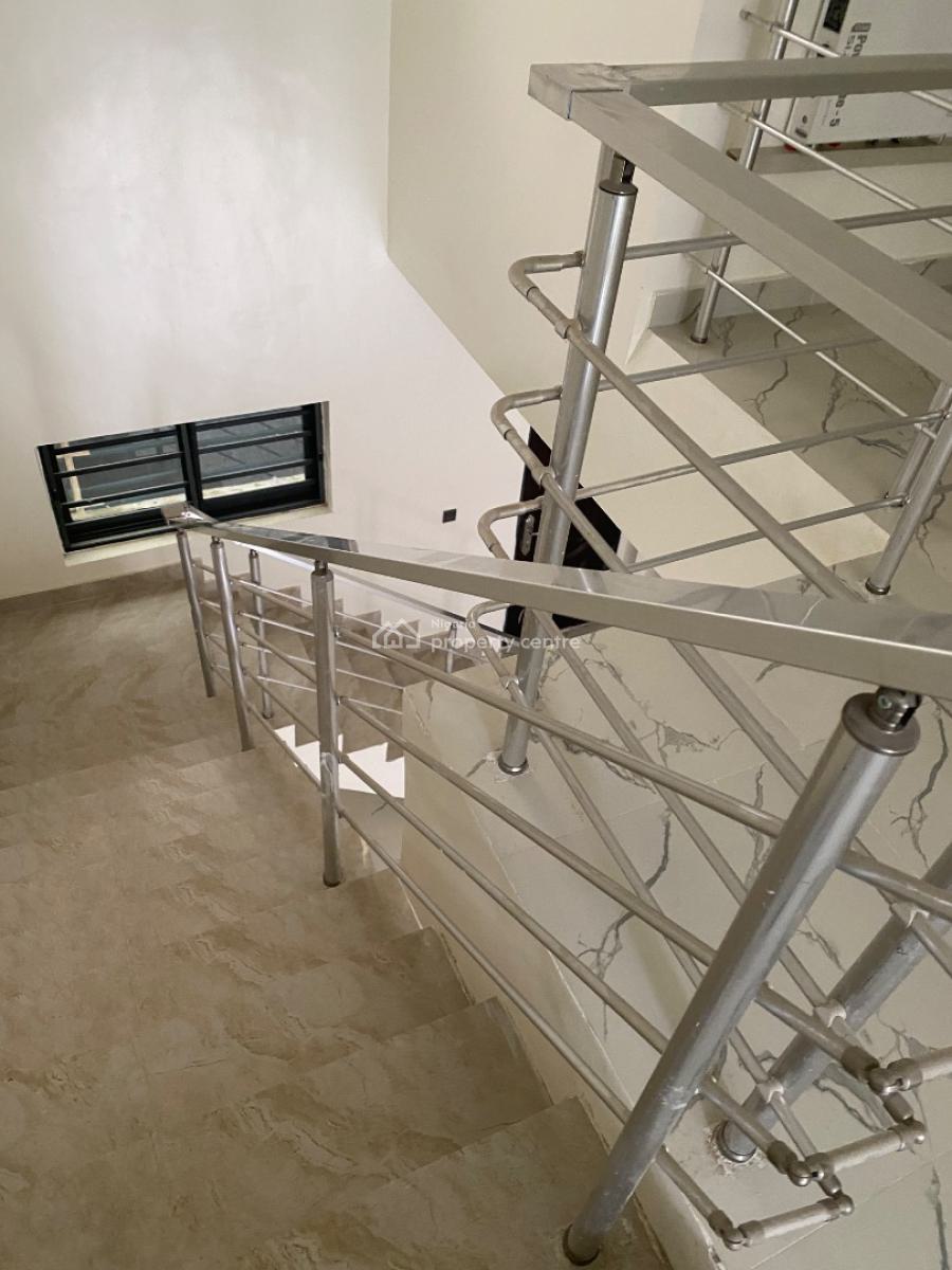 Fully Serviced and Well Secured Estate Comes with a B Q, Olokonla, Ajah, Lagos, Terraced Duplex for Sale