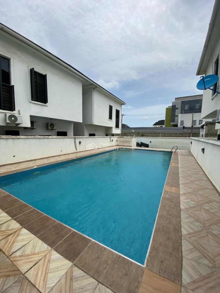 Luxurious 4 Bedroom Terrace Duplex ., Harris Drive, Beside Vgc, Lekki, Lagos, Flat / Apartment for Rent