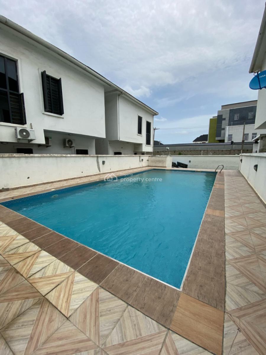 Luxurious 4 Bedroom Terrace Duplex ., Harris Drive, Beside Vgc, Lekki, Lagos, Flat / Apartment for Rent