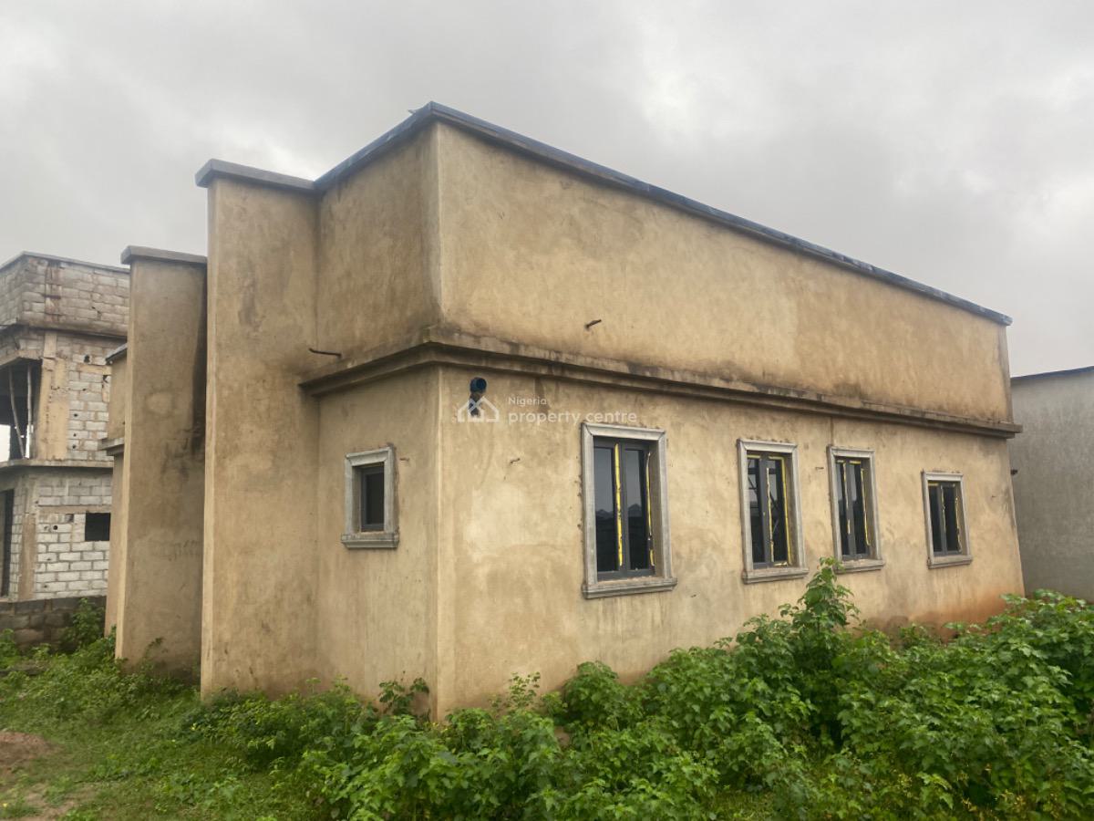 Distress Newly Built 3 Bedroom with 1 Bedroom Bq, T-pumpy Estate, Behind Amac Market, Fha (f.h.a), Lugbe District, Abuja, Detached Bungalow for Sale