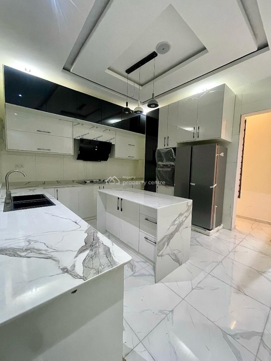 Gorgeously Built 5 Bedroom Detached Duplex with Swimming Pool and Bq, Chevron, Lekki, Lagos, Detached Duplex for Sale
