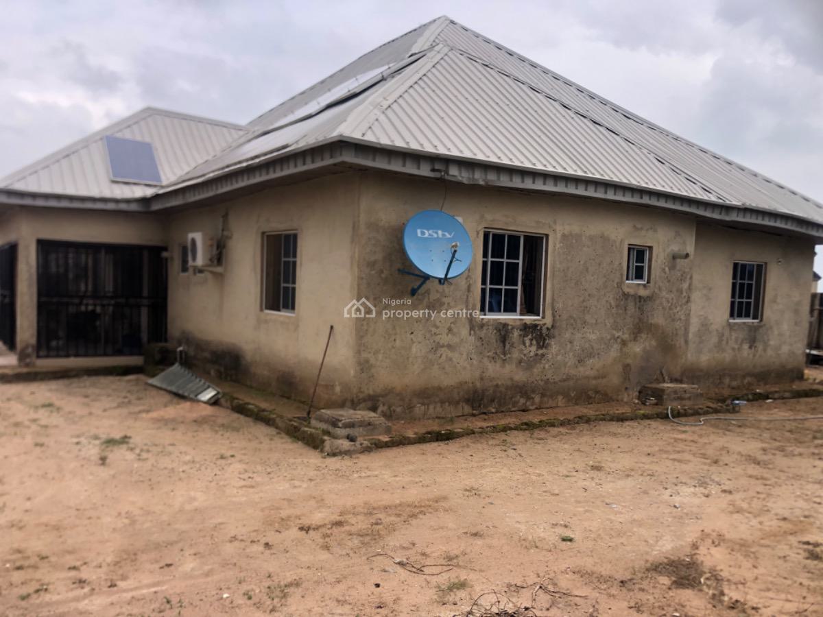 Spacious 3 Bedroom for Serious Buyer, Crd Behind New Site, Fha (f.h.a), Lugbe District, Abuja, Detached Bungalow for Sale