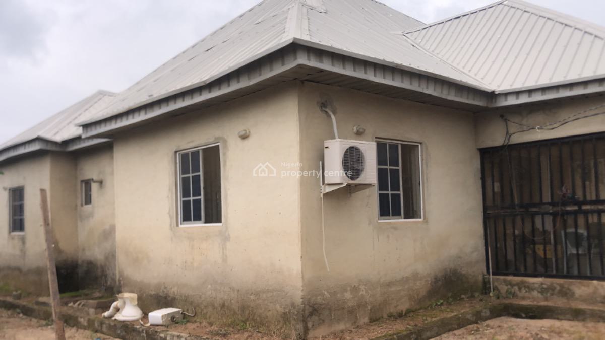 Spacious 3 Bedroom for Serious Buyer, Crd Behind New Site, Fha (f.h.a), Lugbe District, Abuja, Detached Bungalow for Sale