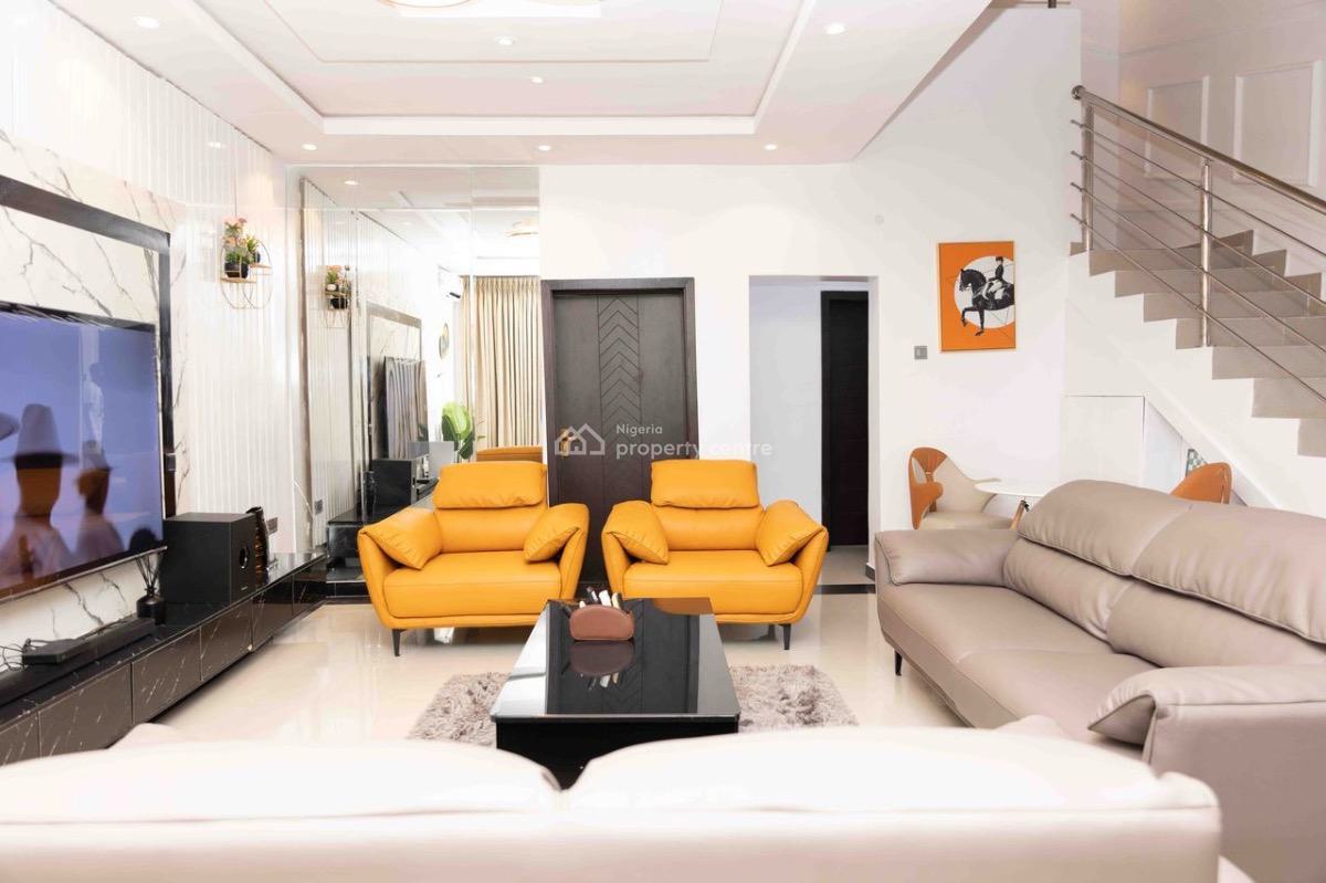 Smartly Designed 3 Bedroom Apartment with Top-notch Amenities, Chevron, Lekki, Lagos, Flat / Apartment Short Let