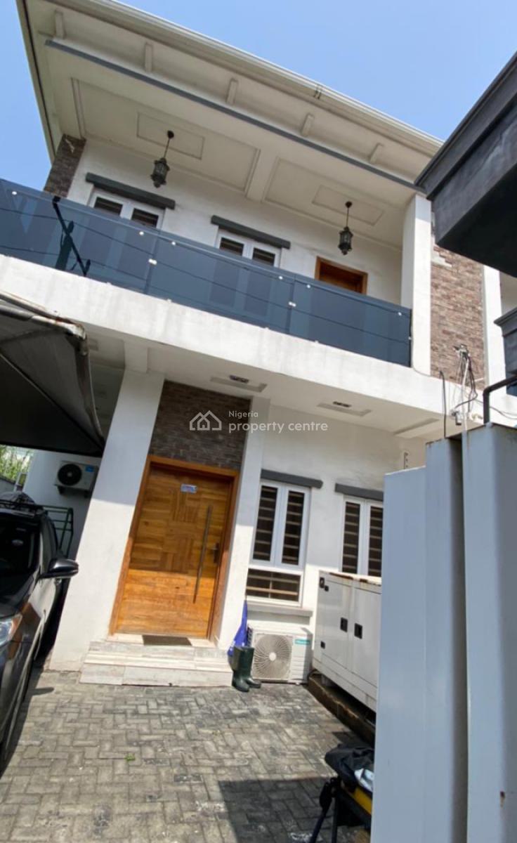 4-bedroom Semi-detached Duplex with Bq & Governors Consent, Off Jakande Traffic Drive, Osapa, Lekki, Lagos, Semi-detached Duplex for Sale