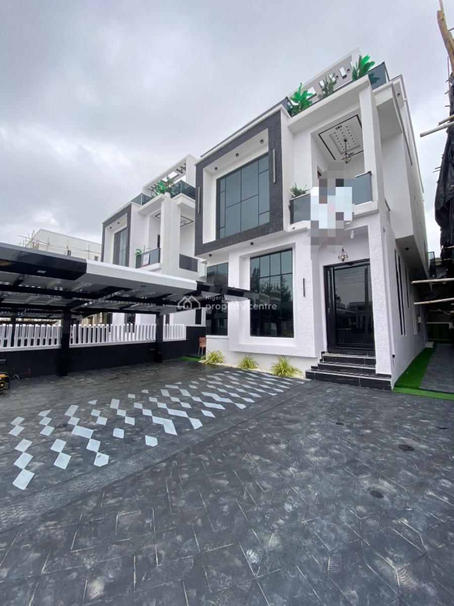 5 Bedroom Fully Detached Duplex with Bq, Pool, and Cinema, Megamound Estate, Lekki, Lagos, Detached Duplex for Sale