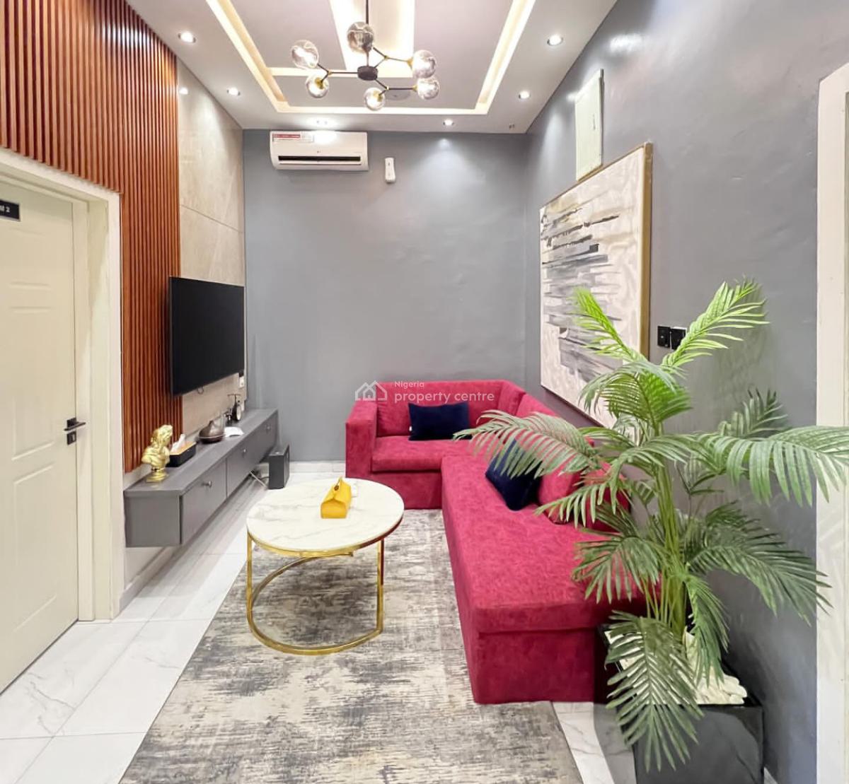 Tastly Furnished 3 Bedroom Terrace Duplex, Orchid Road, Lekki, Lagos, Terraced Duplex for Rent