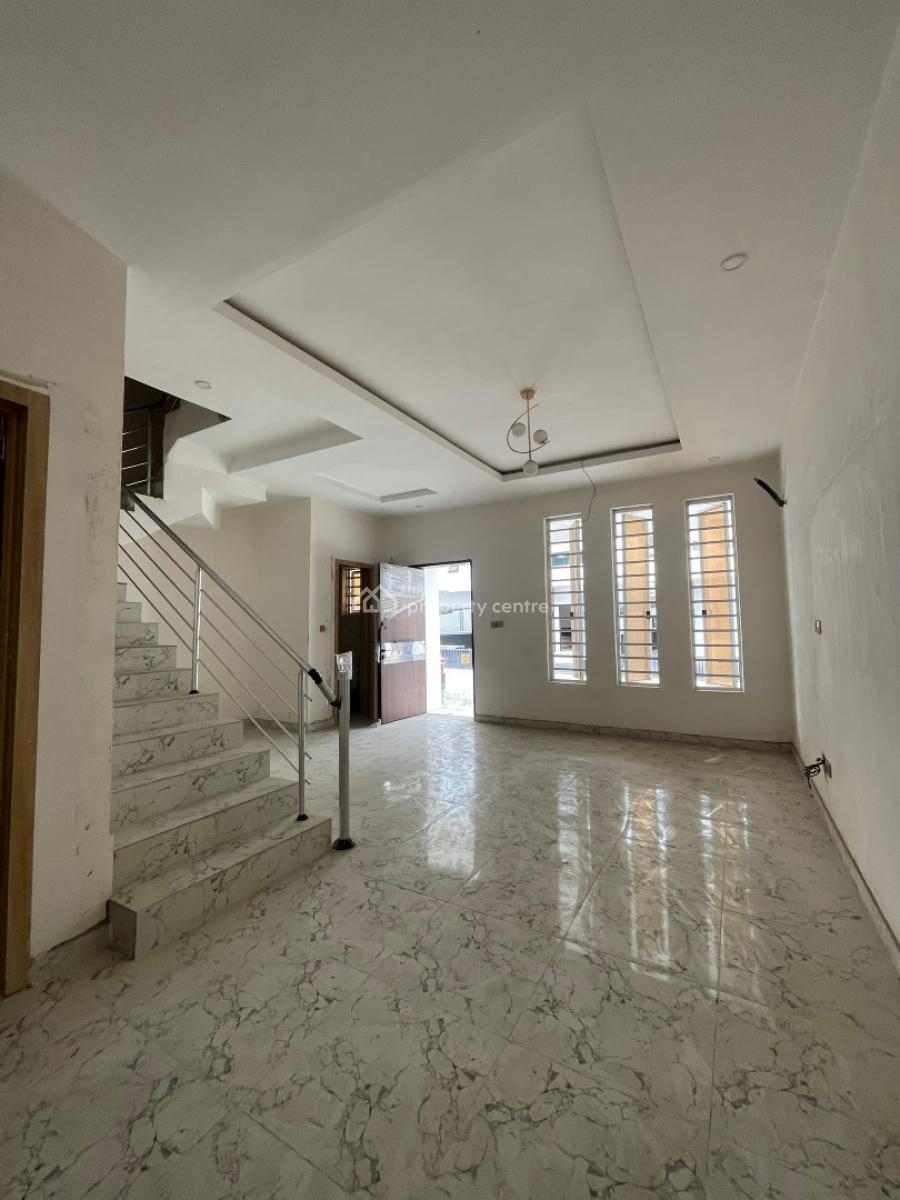 4 Bedroom Terrace Detached Duplex with Bq, Pool, Gym, and Playground, Oba Avenue, Lekki, Lagos, Terraced Duplex for Rent