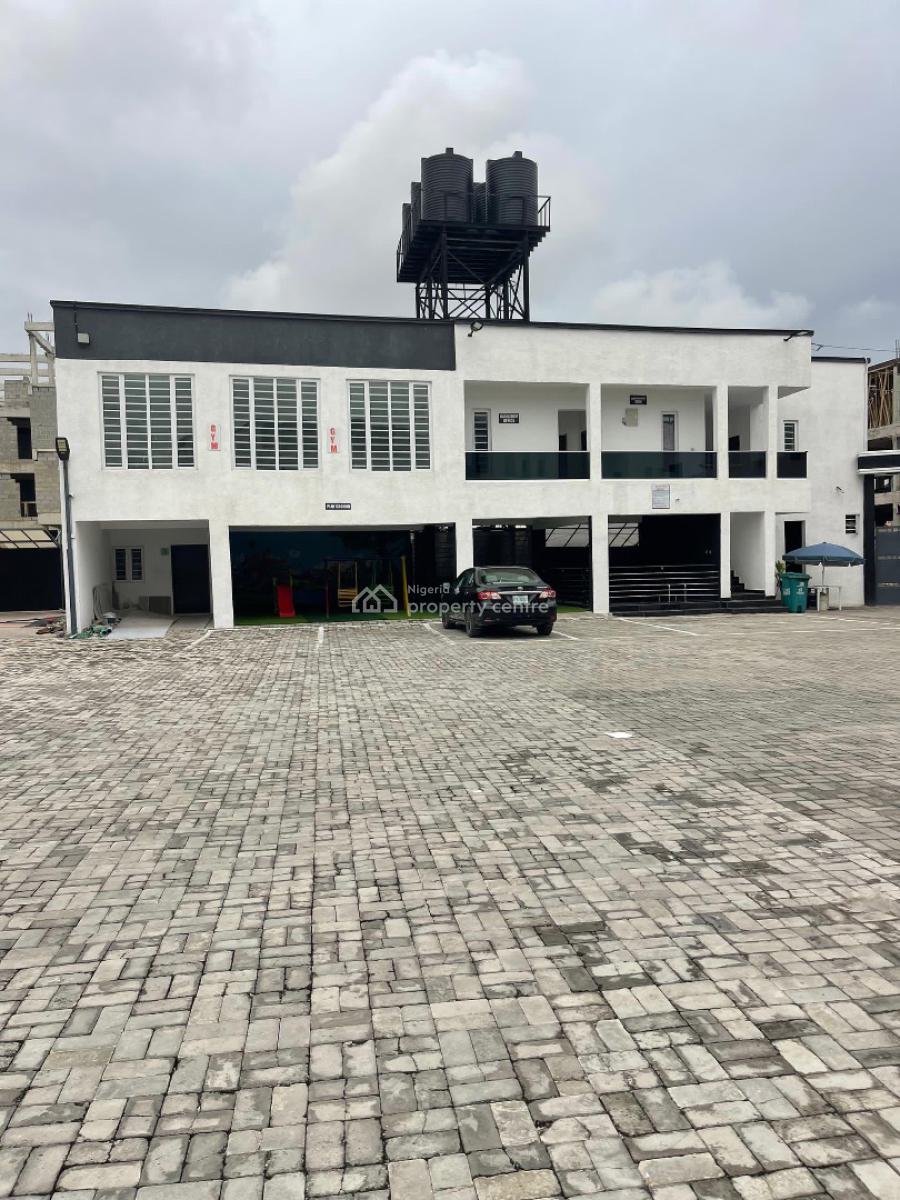 4 Bedroom Terrace Detached Duplex with Bq, Pool, Gym, and Playground, Oba Avenue, Lekki, Lagos, Terraced Duplex for Rent