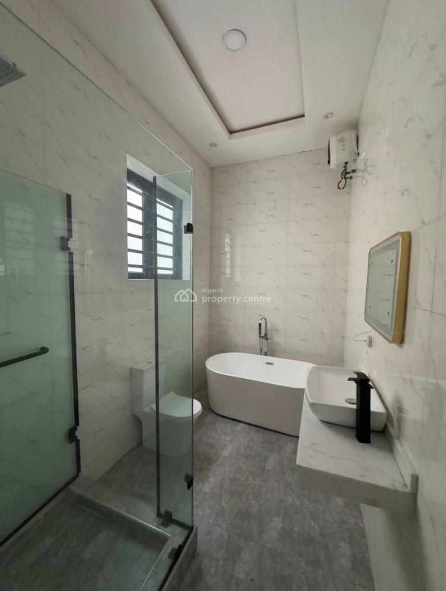 4 Bedroom Fully Detached Duplex with Bq, Chevron, Lekki, Lagos, Terraced Duplex for Rent