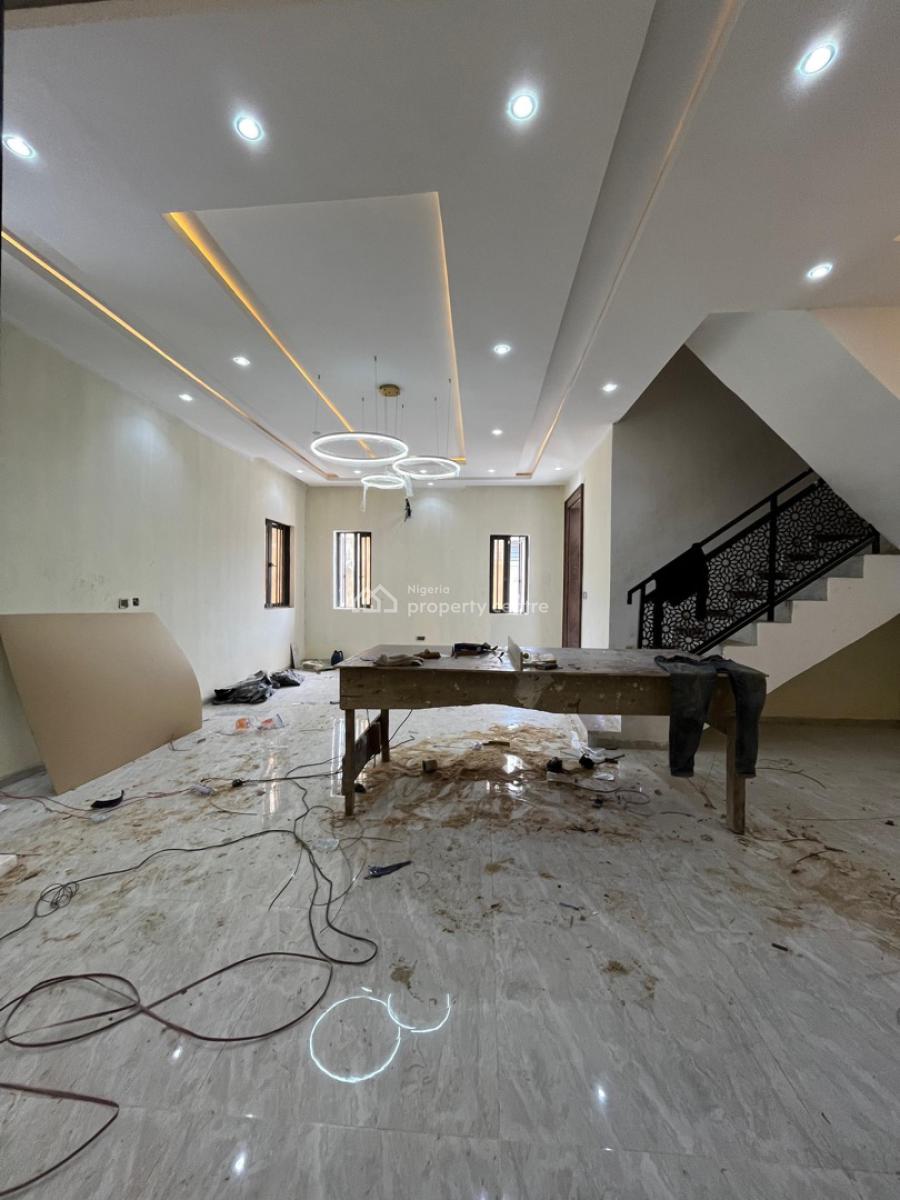 Exclusive 4 Bedroom Fully Detached Duplex with Bq., Ogba, Ikeja, Lagos, Detached Duplex for Sale