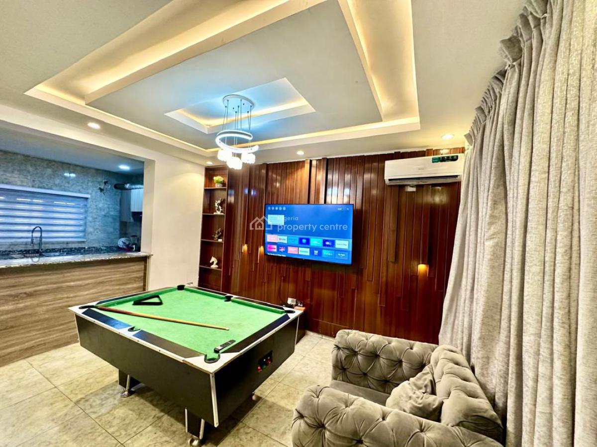 Luxuriously Furnished & Fully Serviced 4-bedroom Terrace Duplex + Bq, Salem, Ikate, Lekki, Lagos, Terraced Duplex for Rent