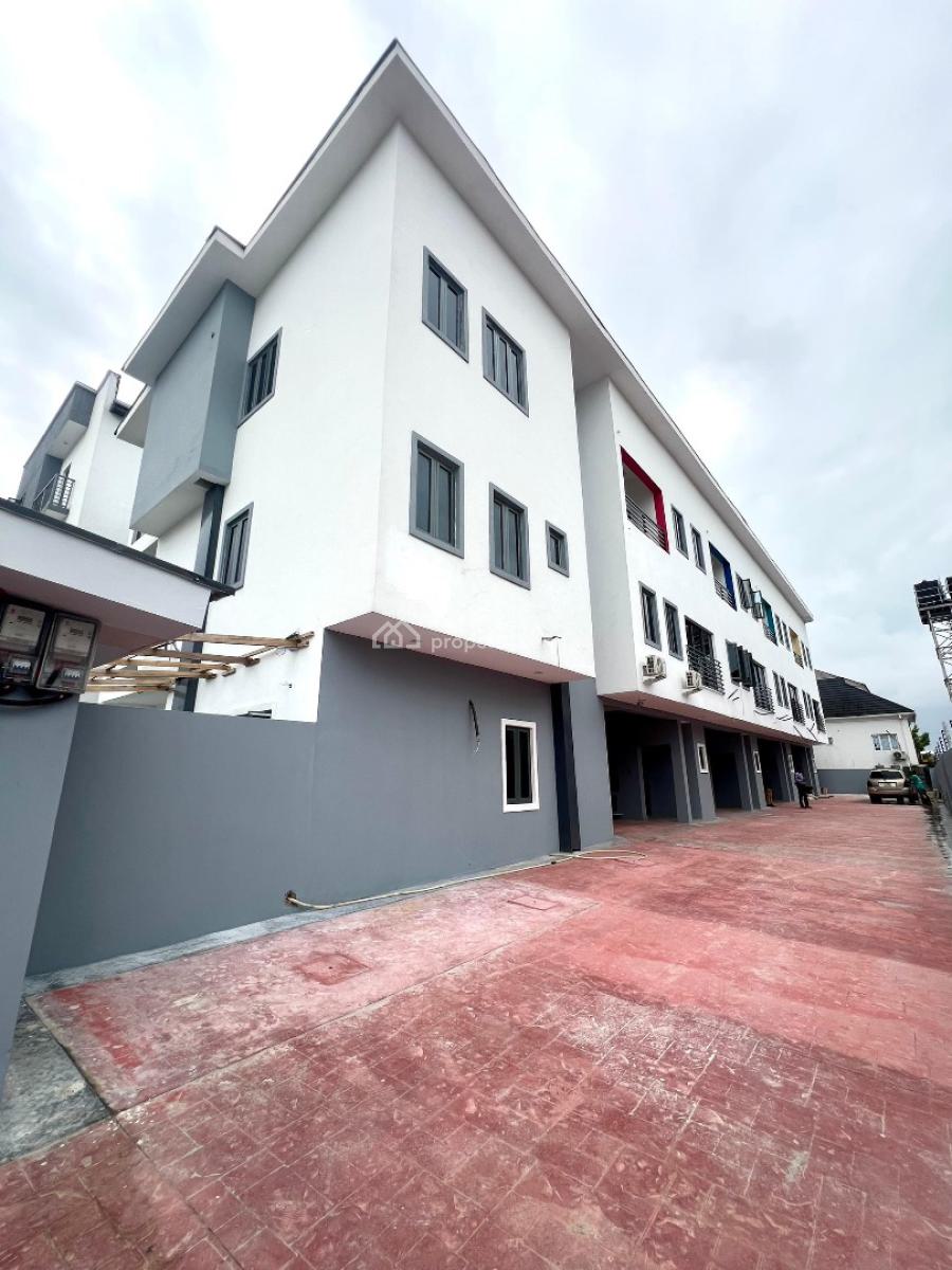 Newly Built 4bedroom Terrace Duplex with Bq, Ikate, Lekki, Lagos, Terraced Duplex for Sale