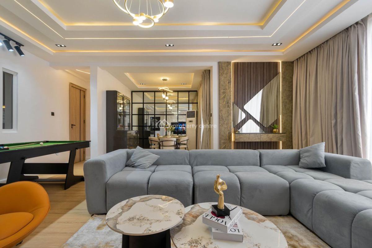 Brandnew 2 Bedrooms Penthouse with Cityview, Snooker, Table Tennis, Ikoyi, Lagos, Flat / Apartment Short Let