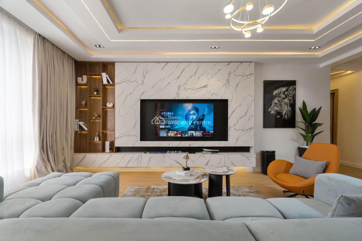 Brandnew 2 Bedrooms Penthouse with Cityview, Snooker, Table Tennis, Ikoyi, Lagos, Flat / Apartment Short Let
