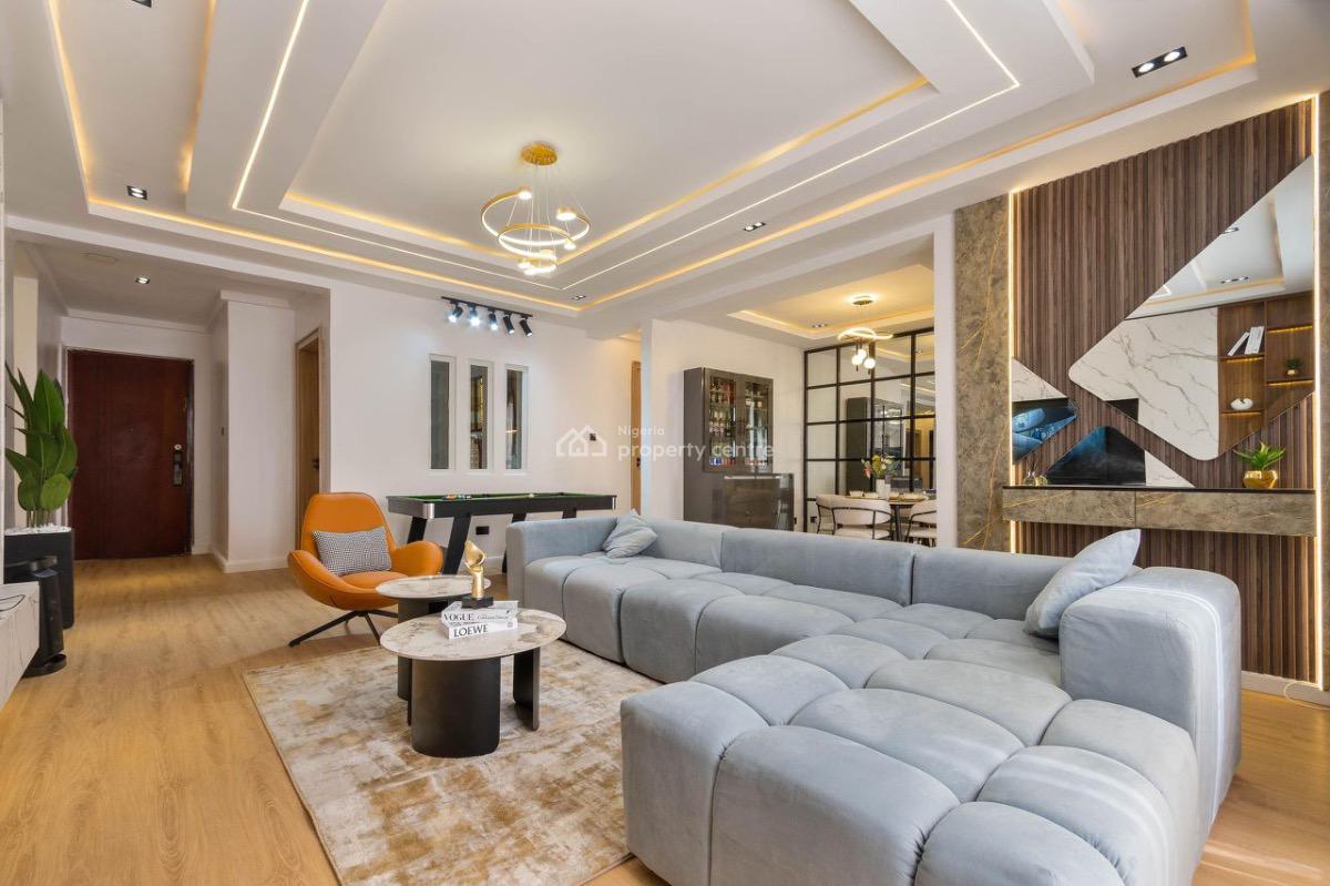Brandnew 2 Bedrooms Penthouse with Cityview, Snooker, Table Tennis, Ikoyi, Lagos, Flat / Apartment Short Let