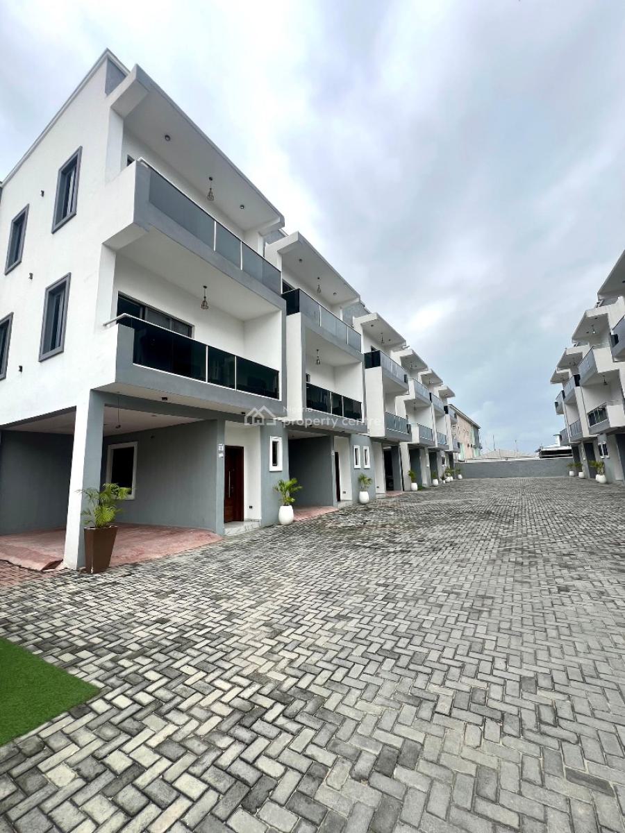 Modern & Newly Built 4bedroom Terrace Duplex with Bq, Ikate, Lekki, Ikate, Lekki, Lagos, Terraced Duplex for Sale