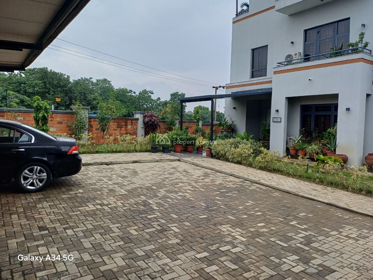 4 Bedrooms Detached Duplex with Bq, Near Tak Continental Restaurant, Life Camp, Abuja, Detached Duplex for Rent
