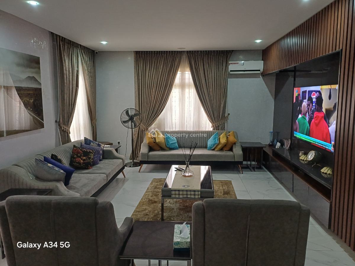 4 Bedrooms Detached Duplex with Bq, Near Tak Continental Restaurant, Life Camp, Abuja, Detached Duplex for Rent