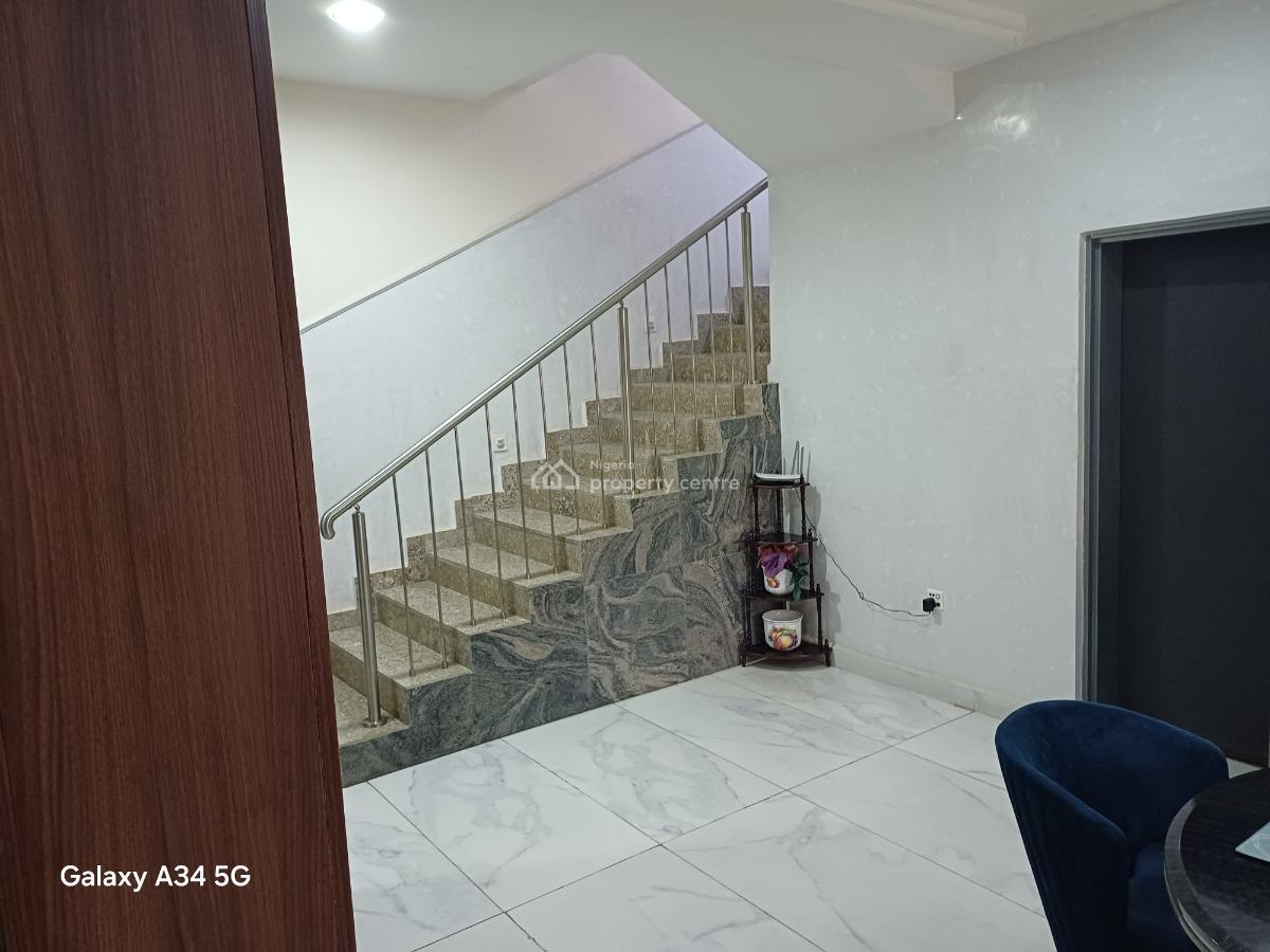 4 Bedrooms Detached Duplex with Bq, Near Tak Continental Restaurant, Life Camp, Abuja, Detached Duplex for Rent