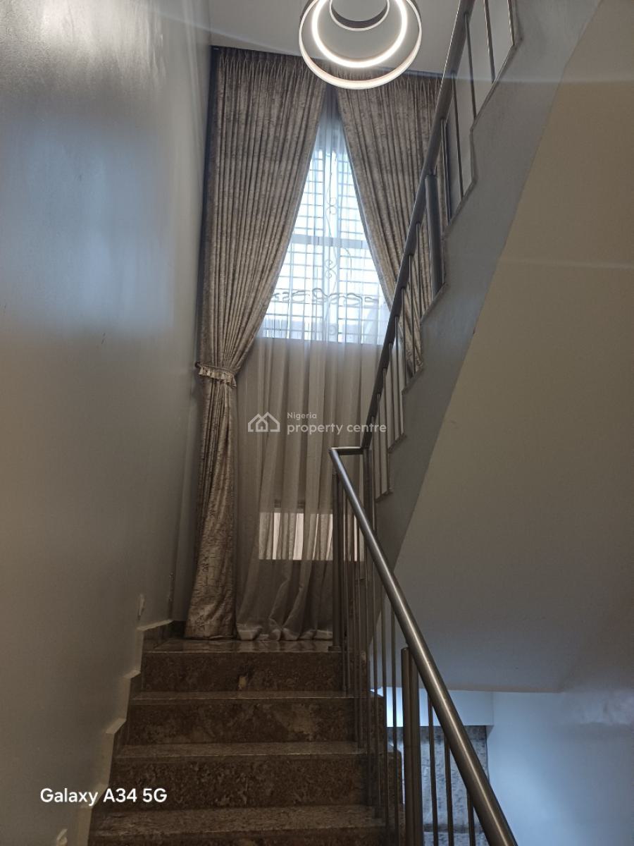 4 Bedrooms Detached Duplex with Bq, Near Tak Continental Restaurant, Life Camp, Abuja, Detached Duplex for Rent