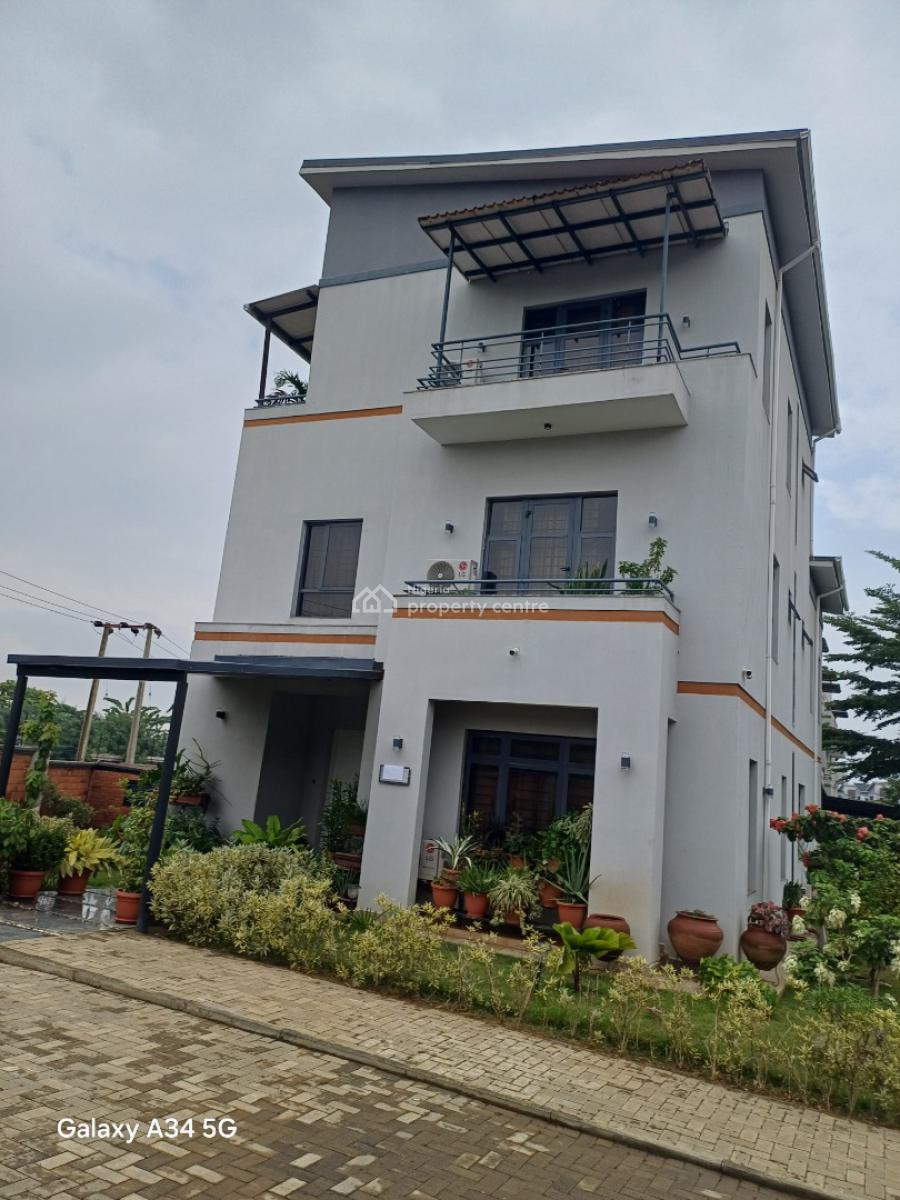 4 Bedrooms Detached Duplex with Bq, Near Tak Continental Restaurant, Life Camp, Abuja, Detached Duplex for Rent