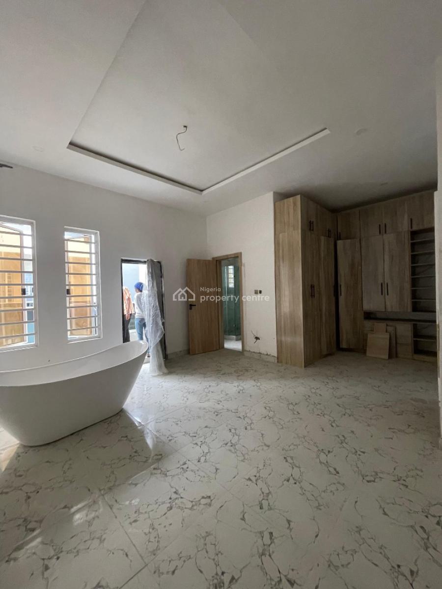 4 Bedroom Terrace Detached Duplex with Bq, Swimming Pool, Gym, Ikota, Lekki, Lagos, Terraced Duplex for Rent