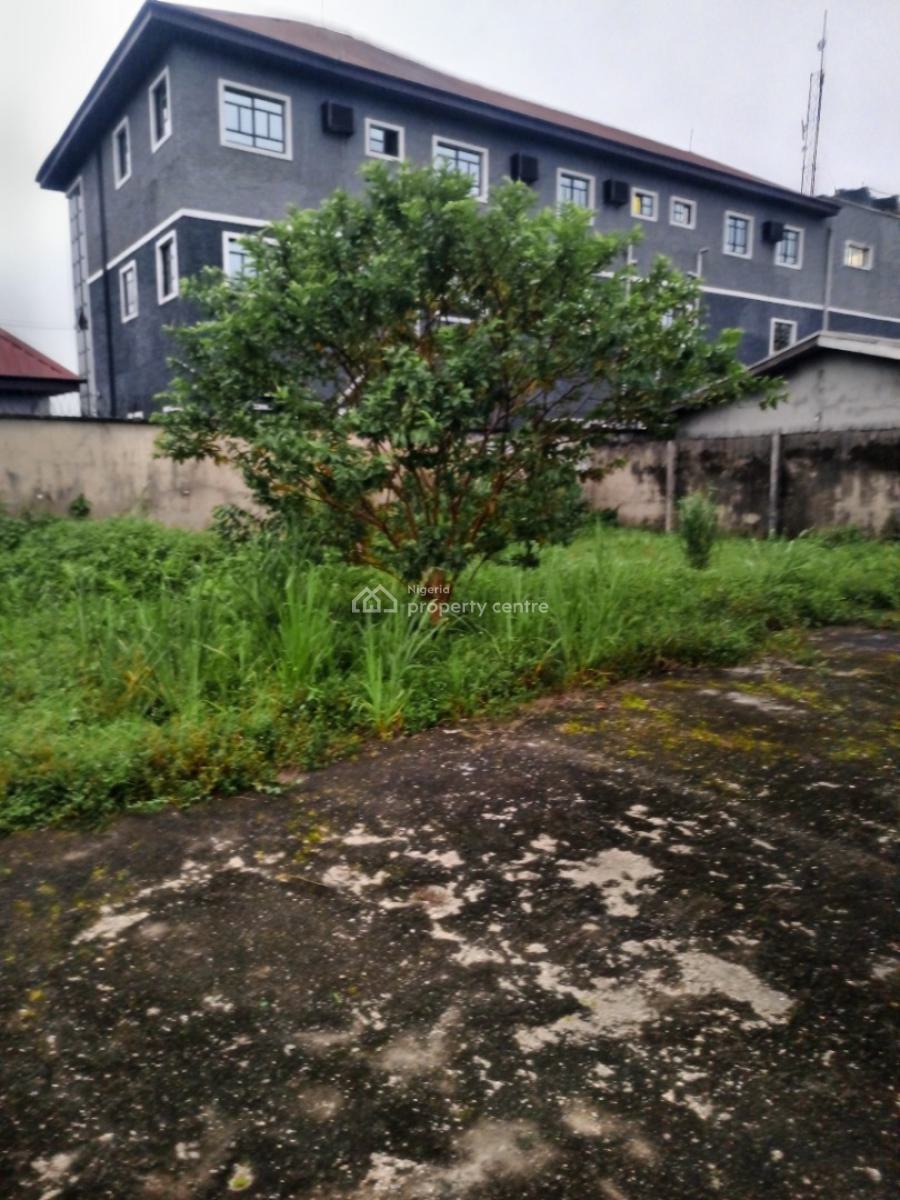 2 &half Plots of Land with a Small Bungalow with 2units of Flat, Off Artillery, Cocaine Village, Port Harcourt, Rivers, Mixed-use Land for Sale